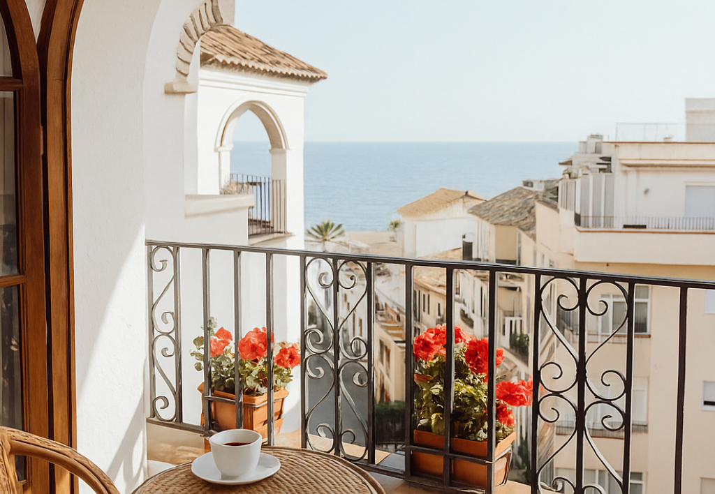 balcony view